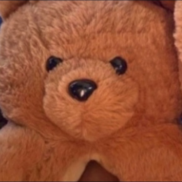 Berry Comfy Teddy Bear Plush Slippers - Picture 3 of 3